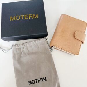Moterm Regular Rings Planner A8 Vegetable Tanned Leather